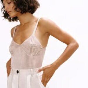 Mara Hoffman Tia Knit Sweater Tank Top